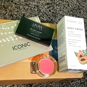 Beauty bundle eyes lips shimmer toner